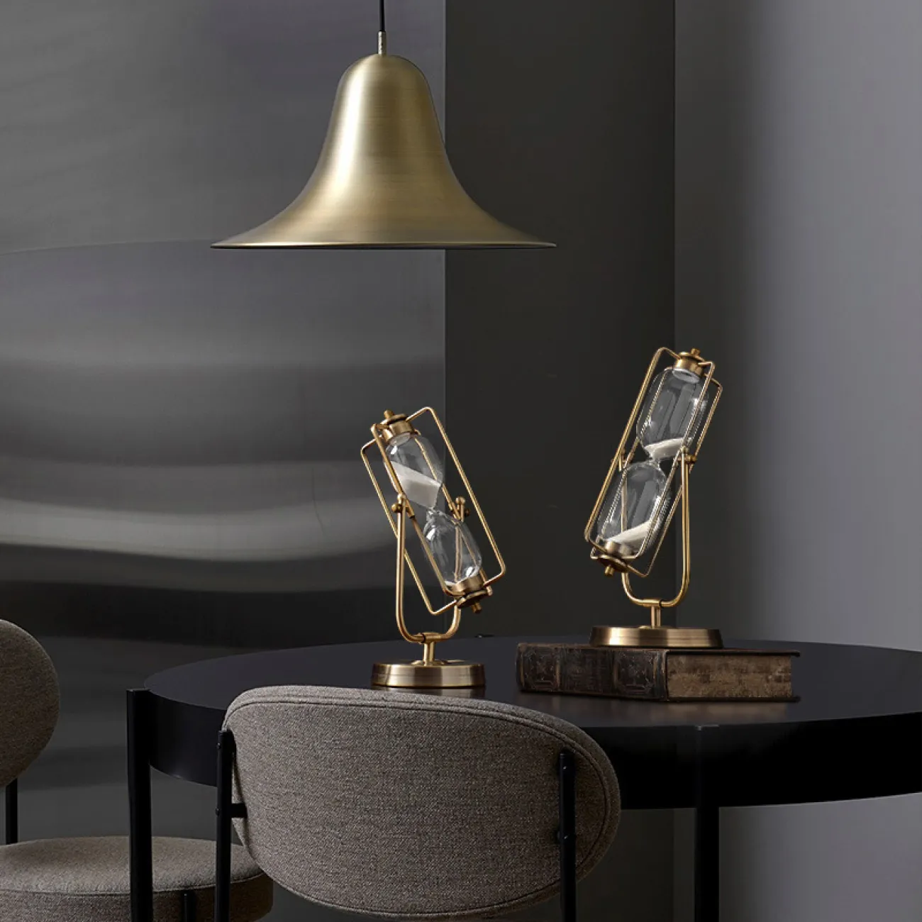 Креативные металлические песочные часы для гостинной в Скандинавском стиле LaLume DK20821-23