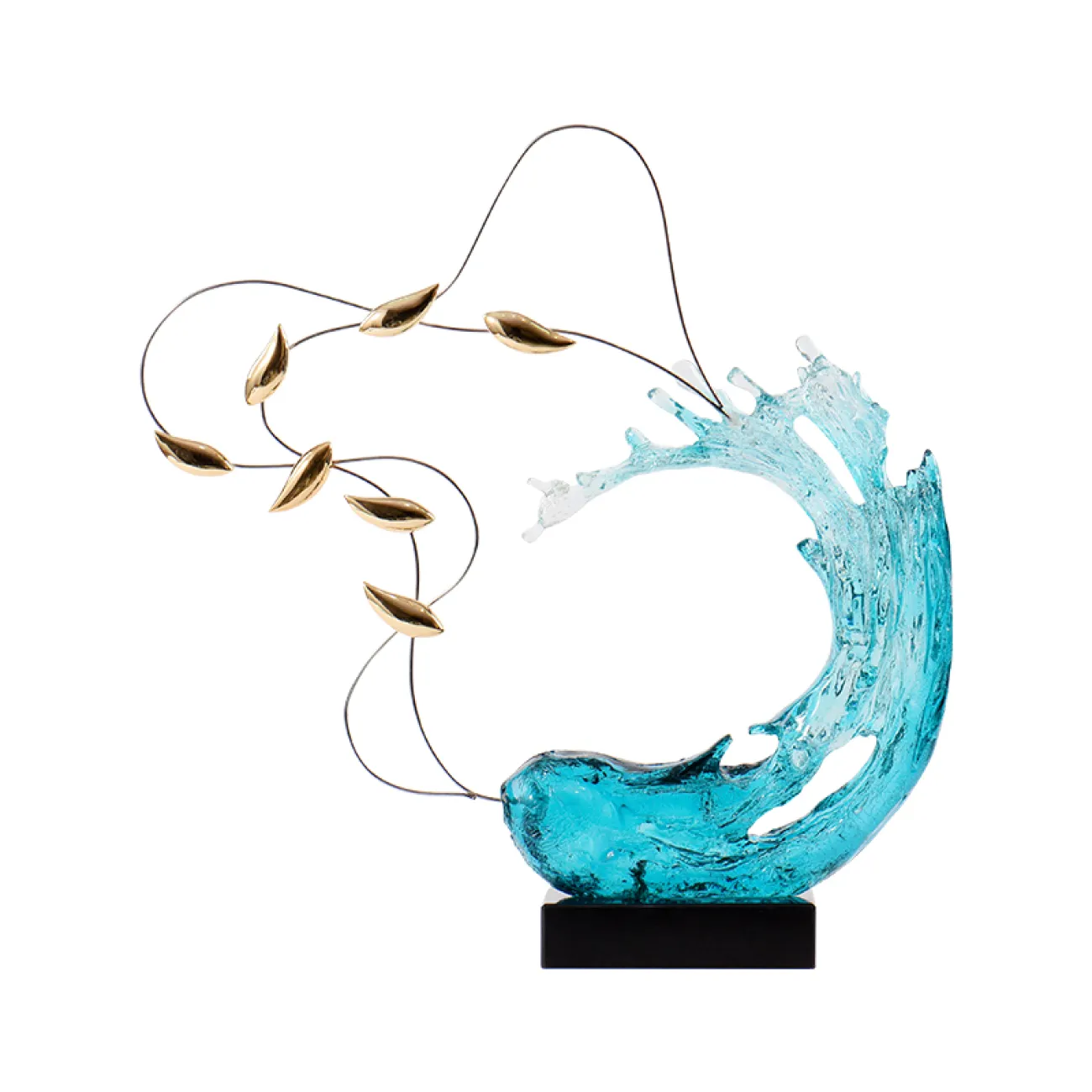 Необычная роскошная абстрактная скульптура для дома в Современном стиле LaLume DK20848-23