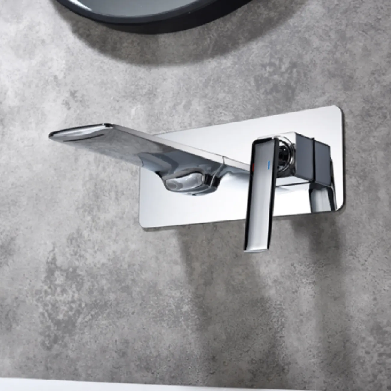 Скрытый латунный смеситель для ванной в Современном стиле LaLume MB21101-23