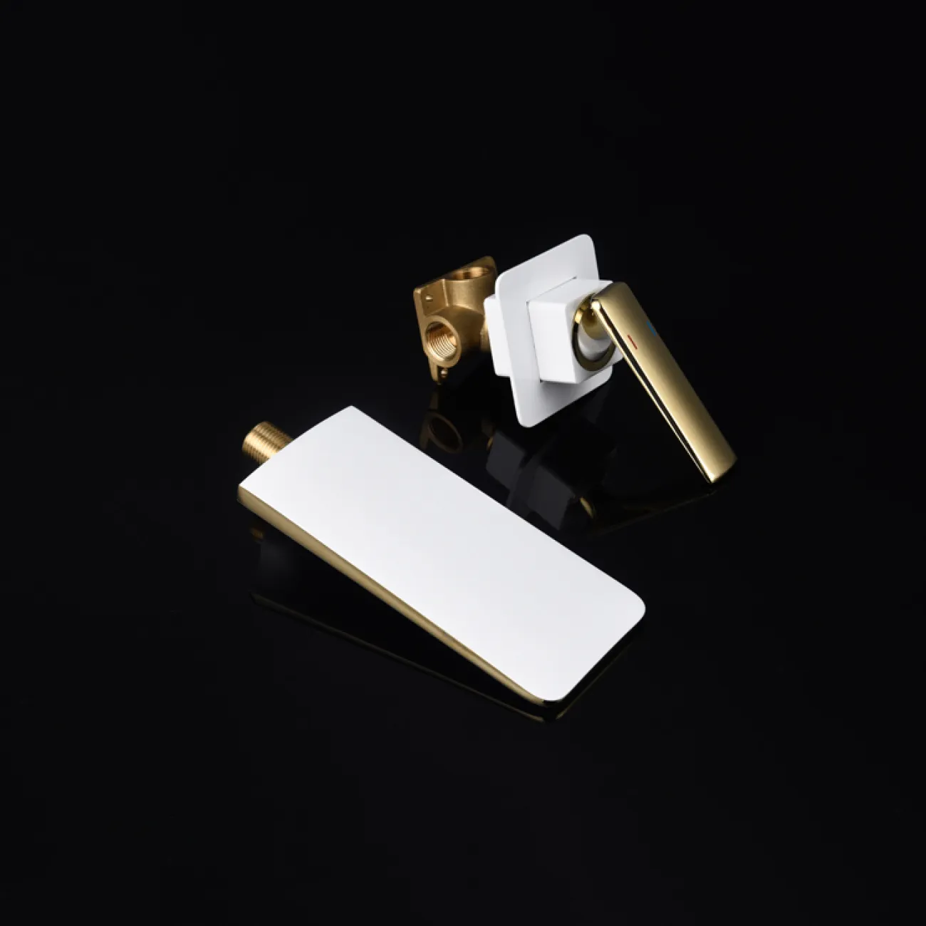 Скрытый латунный смеситель для ванной в Современном стиле LaLume MB21101-23