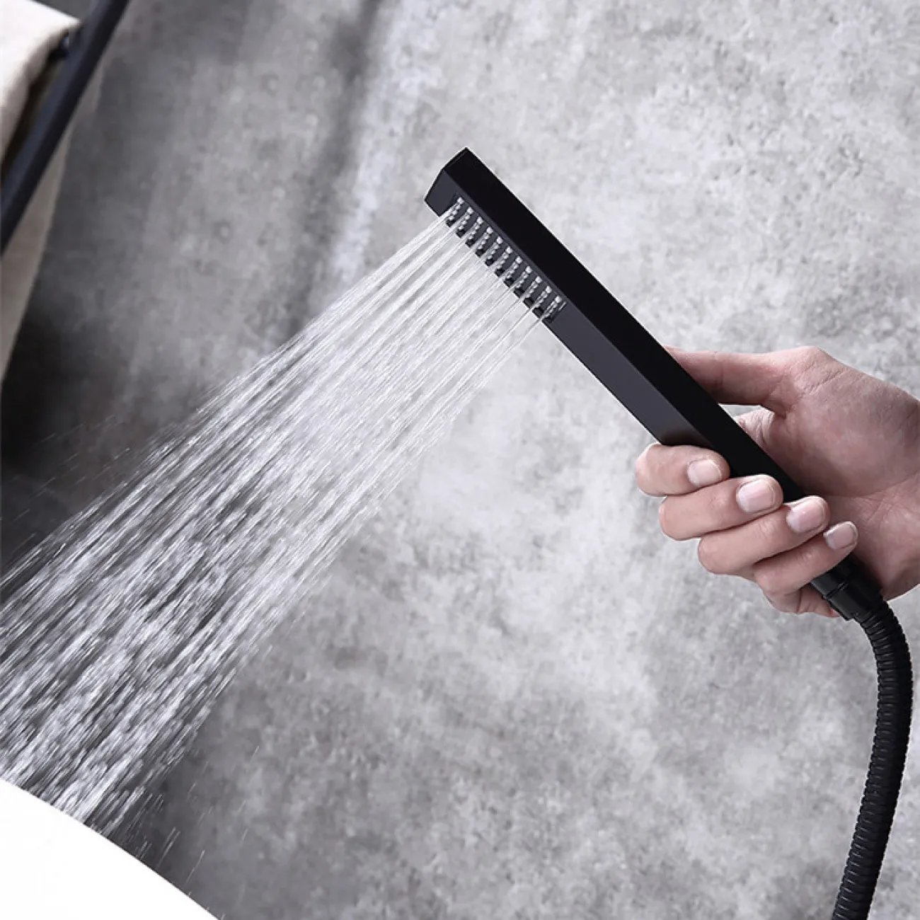 Напольный латунный смеситель для ванной в Европейском стиле LaLume MB21102-23