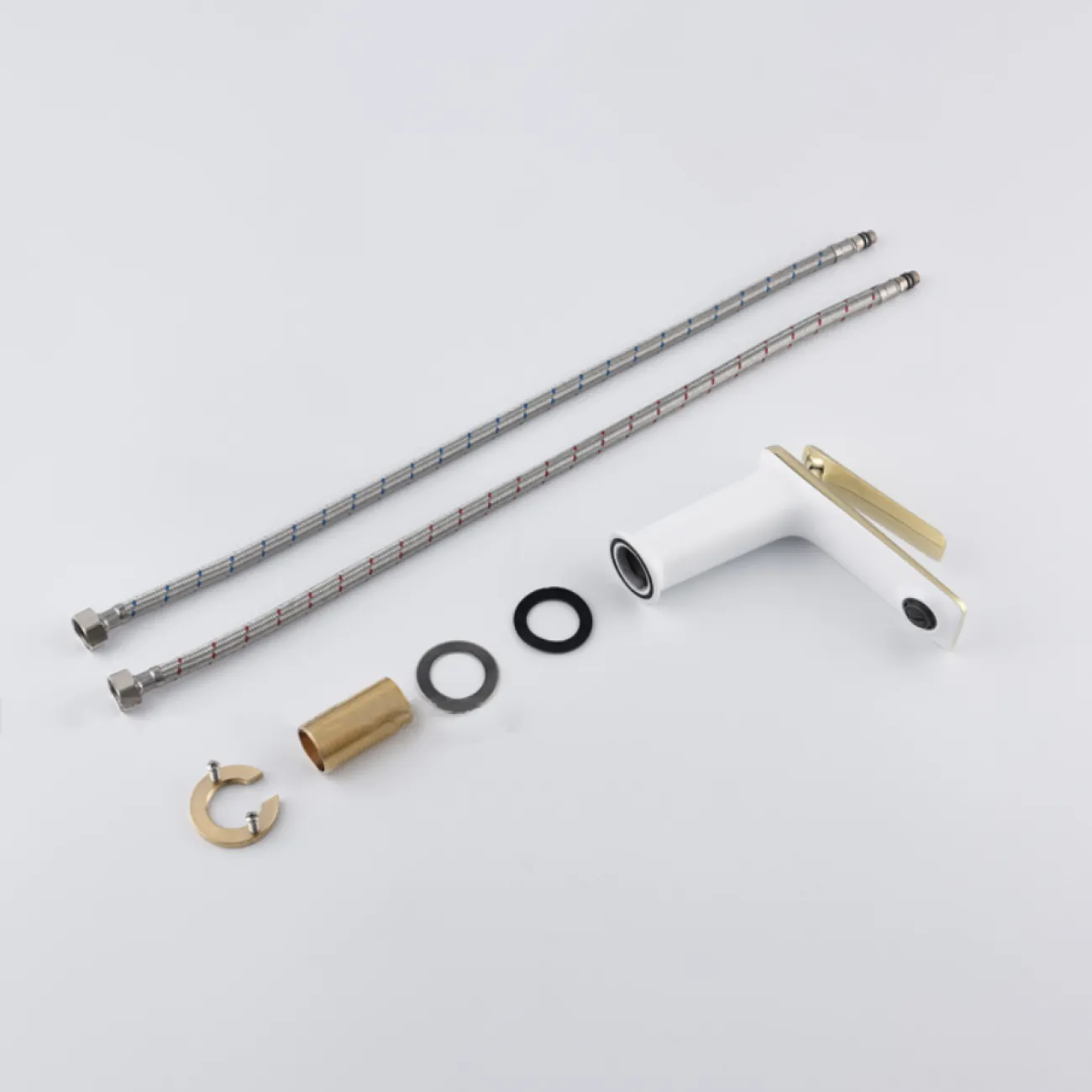 Роскошный латунный смеситель для умывальника в Современном стиле LaLume MB21103-23