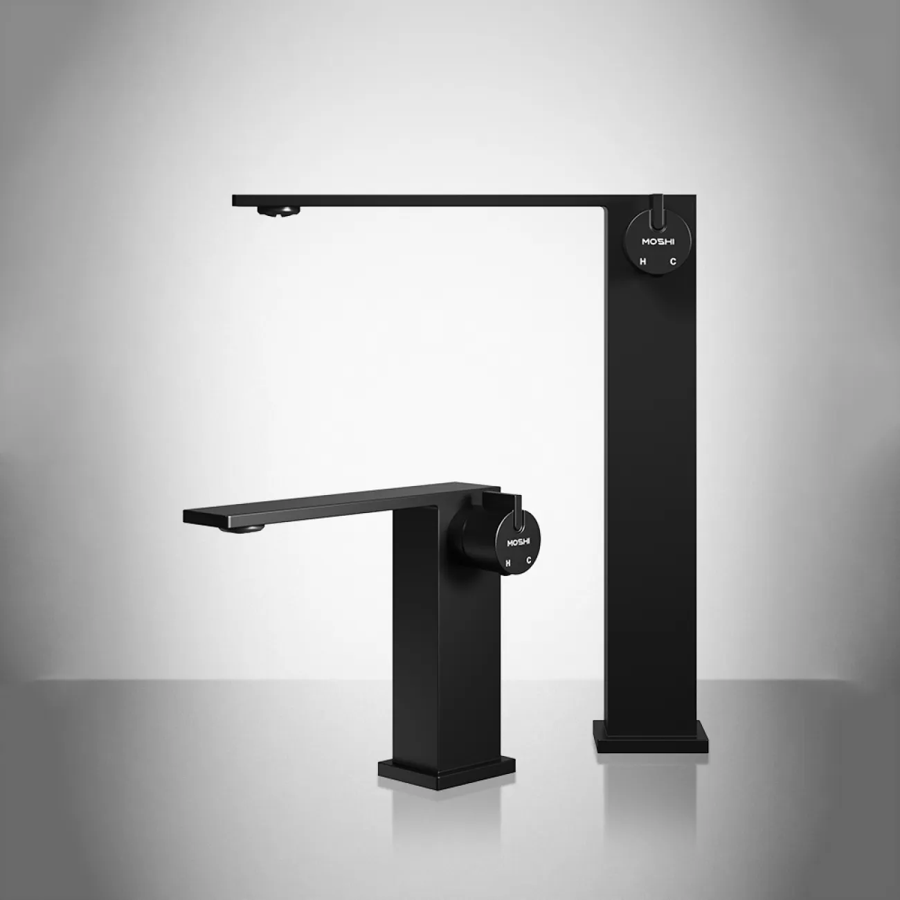 Стильный латунный смеситель для умывальника в Современном стиле LaLume MB21104-23