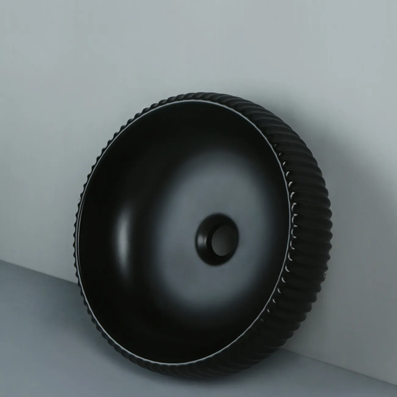 Минималистичный настольный керамический умывальник для ванной в Современном стиле LaLume MB21105-23