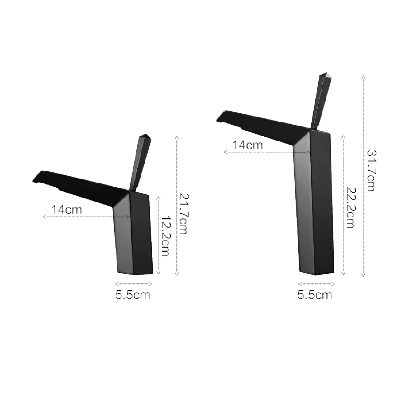 Стильный латунный смеситель для умывальника в Современном стиле LaLume MB21109-23