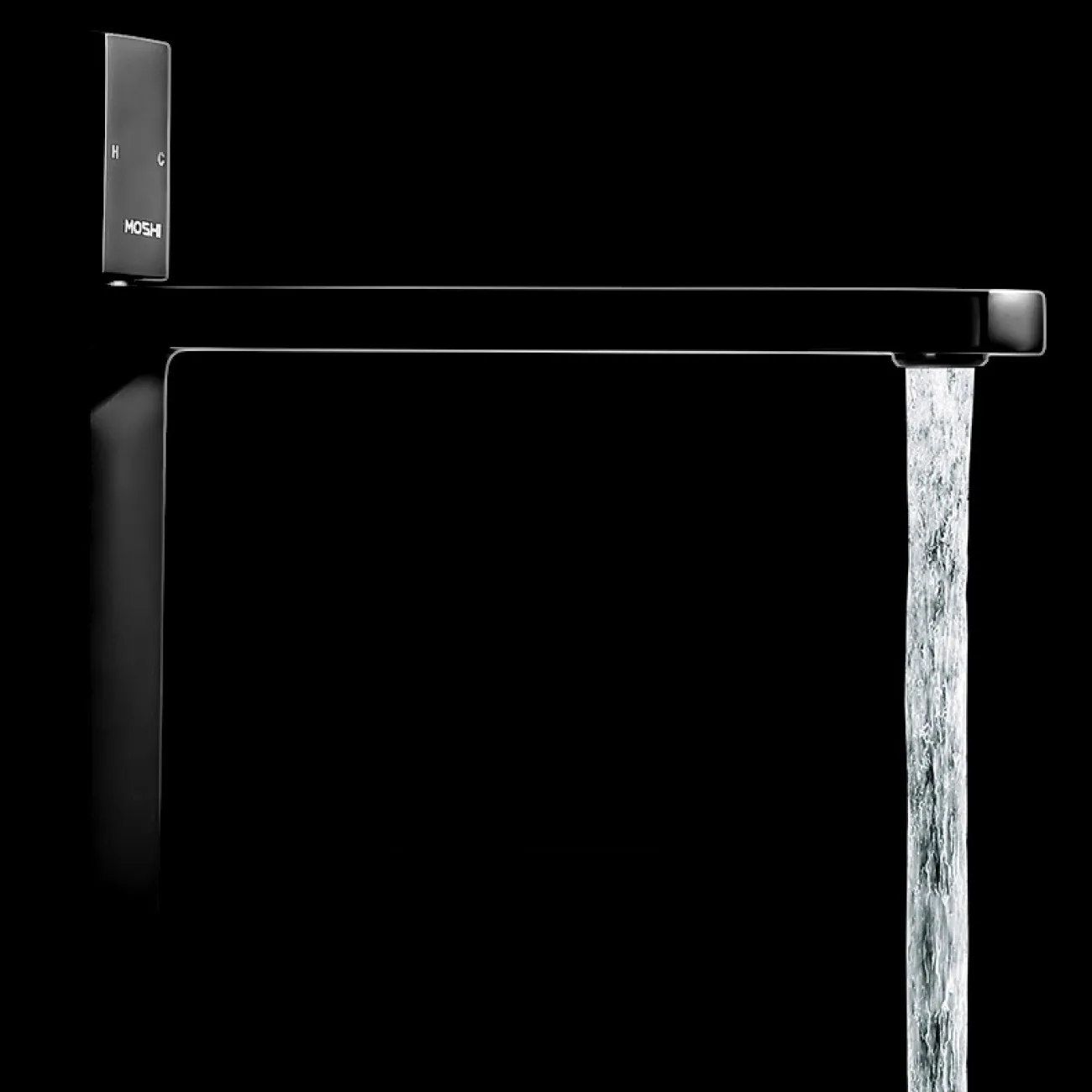 Дизайнерский настольный смеситель для умывальника в Современном стиле LaLume MB21117-23