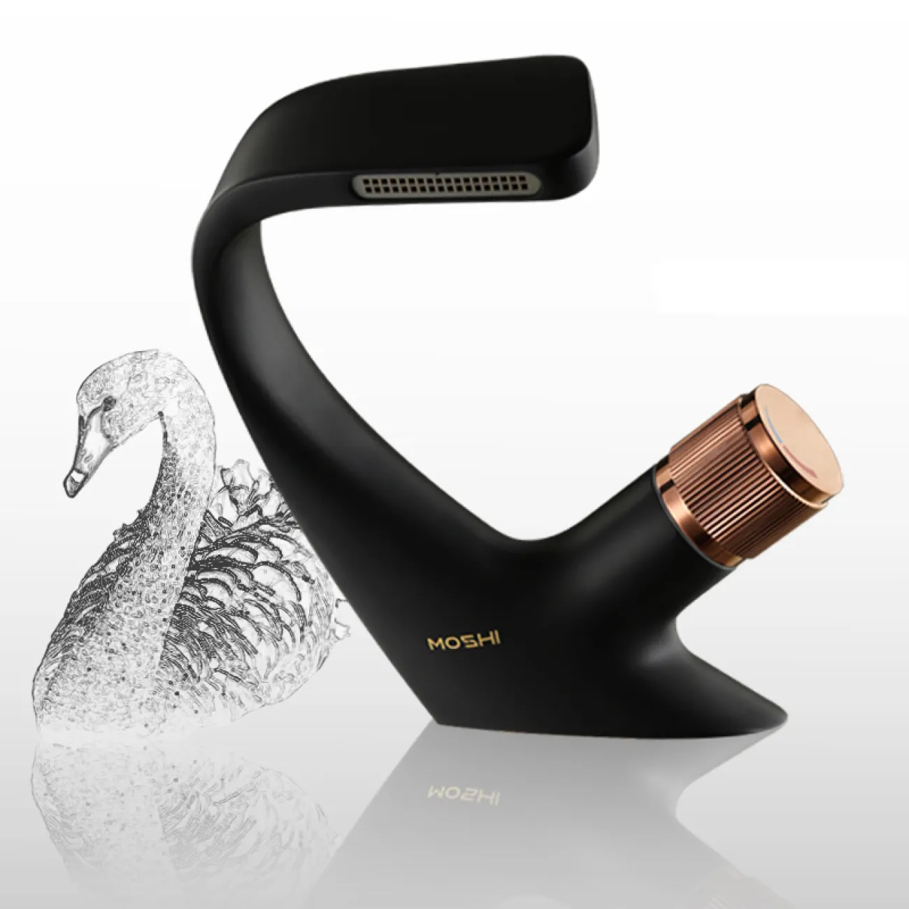 Креативный дизайнерский смеситель для умывальника в Современном стиле LaLume MB21118-23