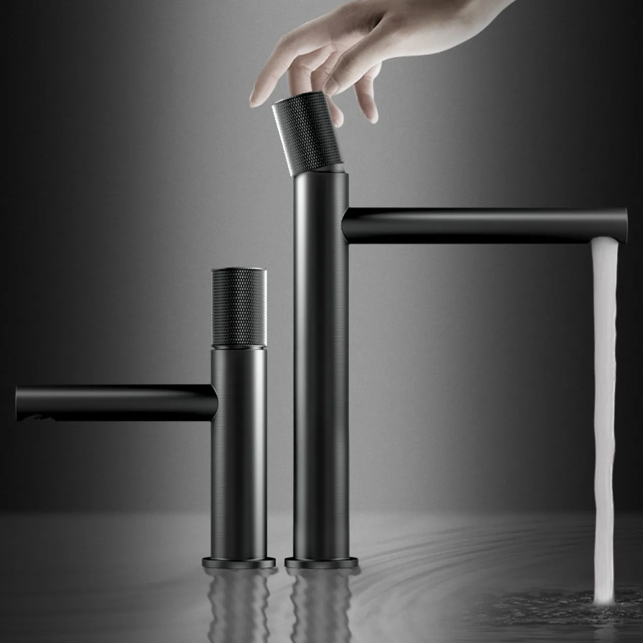 Минималистичный смеситель для умывальника в Современном стиле LaLume MB21119-23 Минималистичный смеситель для умывальника в Современном стиле LaLume MB21119-23