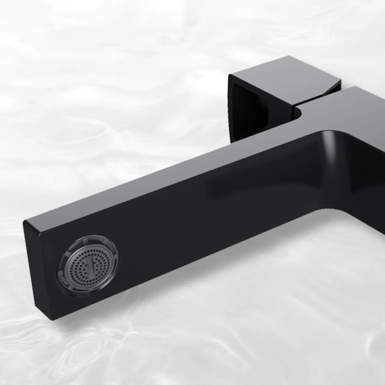 Стильный низкий латунный смеситель для умывальника в Современном стиле LaLume MB21120-23 Стильный низкий латунный смеситель для умывальника в Современном стиле LaLume MB21120-23