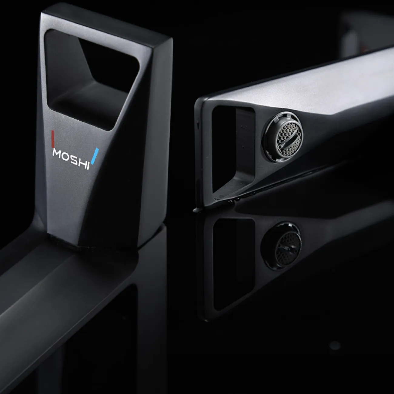 Креативный латунный низкий смеситель для умывальника в Современном стиле LaLume MB21121-23