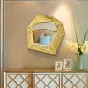 Креативное настенное зеркало для гостиной в Европейском стиле LaLume DK21199-23