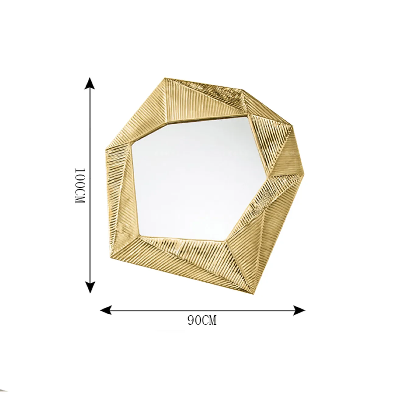 Креативное настенное зеркало для гостиной в Европейском стиле LaLume DK21199-23