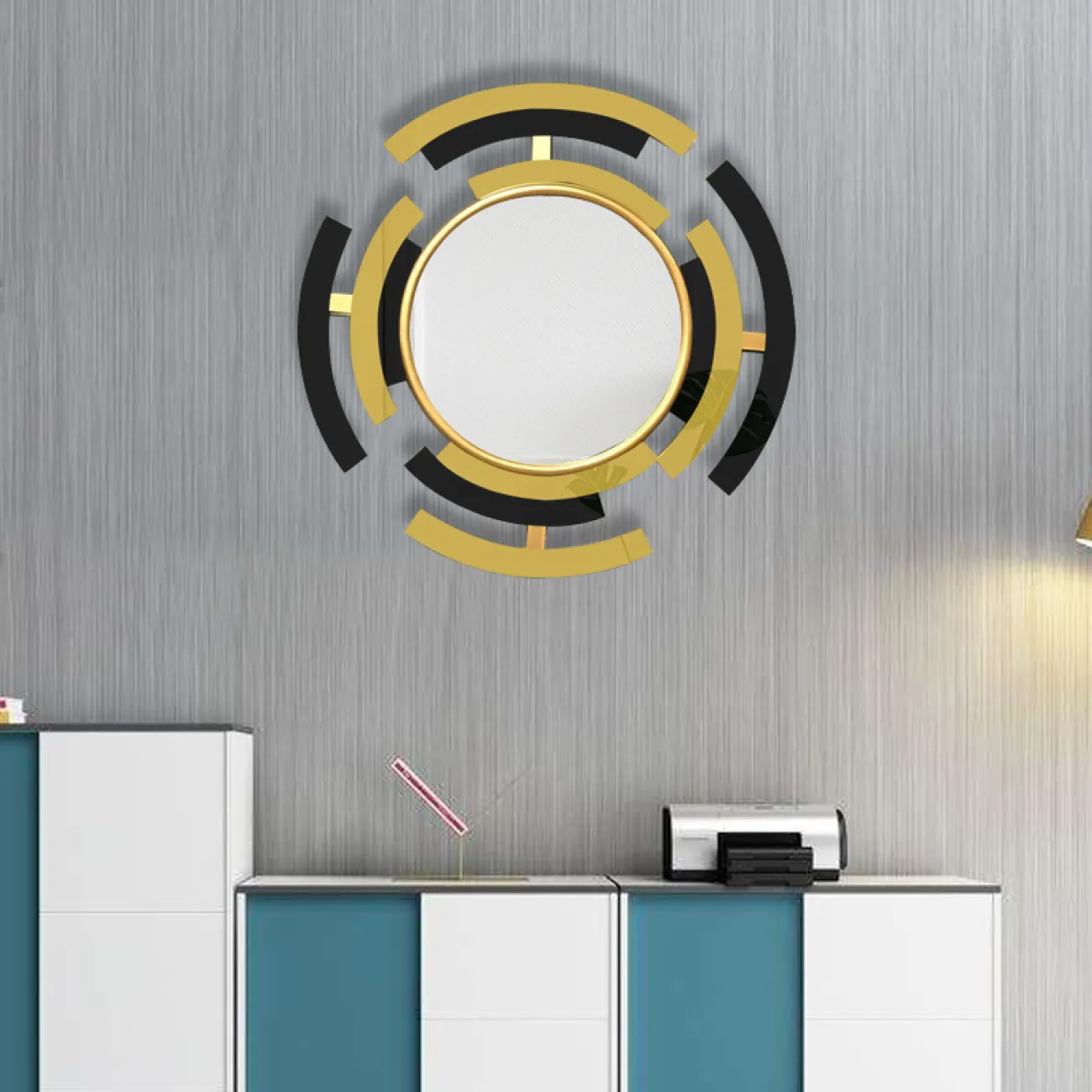 Декоративное настенное зеркало для гостиной в Европейском стиле LaLume DK21200-23