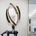 Изящное овальное настенное зеркало LaLume DK21201-23