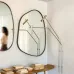 Декоративное овальное зеркало для гостиной LaLume DK21207-23