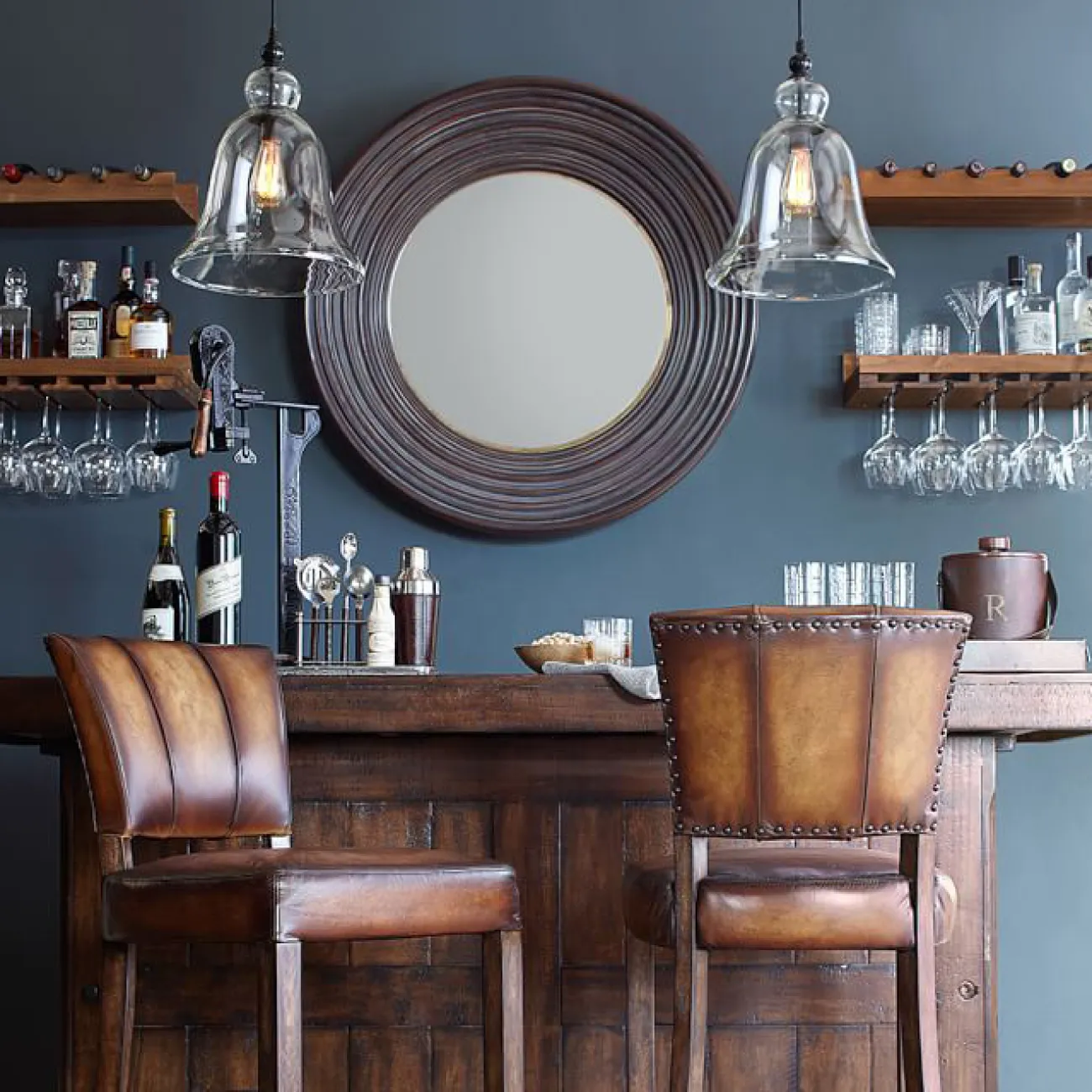 Классическое круглое зеркало для гостиной в Европейском стиле LaLume DK21208-23 Классическое круглое зеркало для гостиной в Европейском стиле LaLume DK21208-23