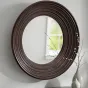 Классическое круглое зеркало для гостиной в Европейском стиле LaLume DK21208-23