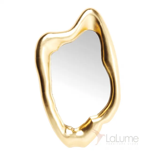 Нестандартное настенное зеркало для гостиной LaLume DK21210-23