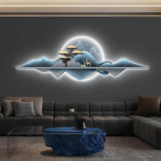 Креативный настенный декор с подсветкой LaLume DK21282-23