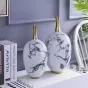 Современная фарфоровая керамическая ваза «Дым» LaLume DK601906-23 H42