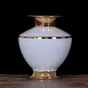 Белая фарфоровая керамическая ваза «Греческая» LaLume DK100007-23
