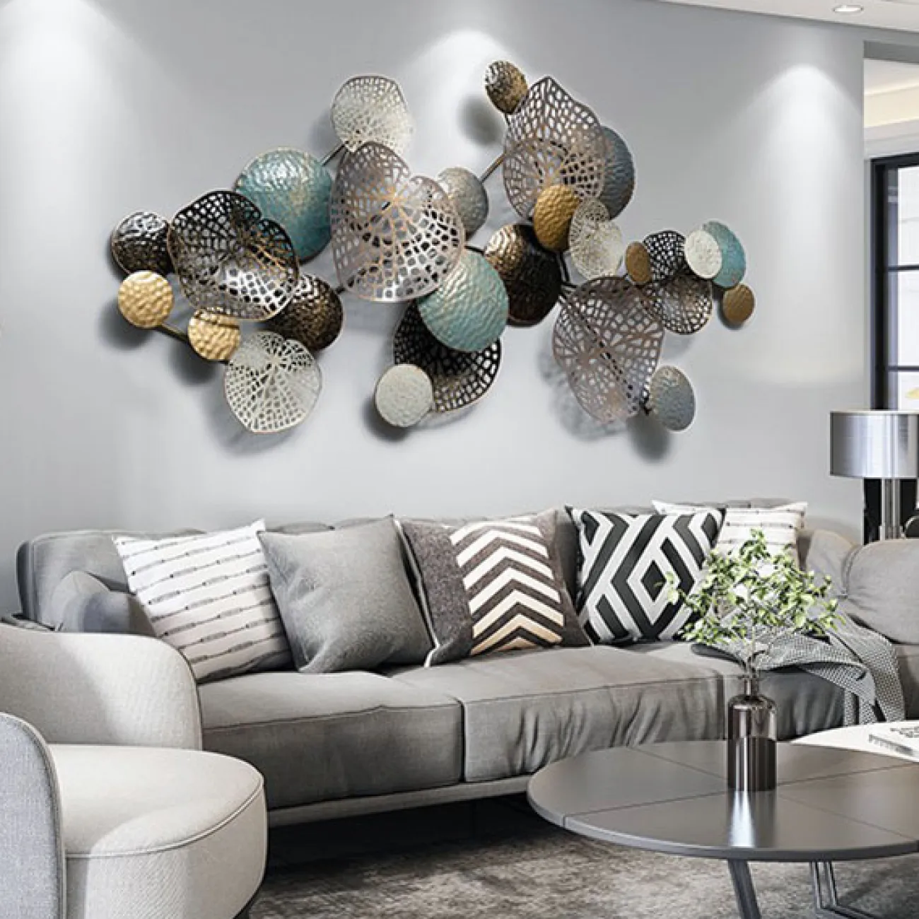 Европейский дизайнерский настенный декор LaLume DK20406-23