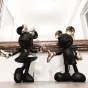 Мультяшная скульптура из смолы ручной работы Mickey