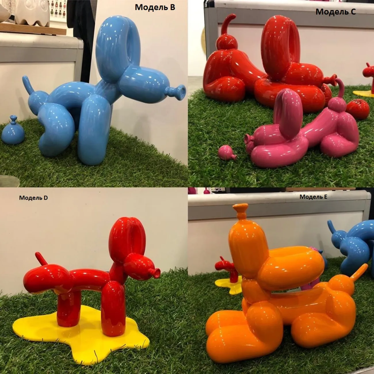 Статуэтка собаки ручной работы Air dog