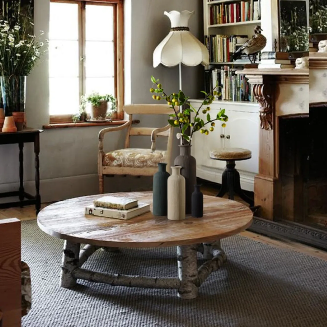 Ребристая цветная ваза для цветов в скандинавском стиле Minime