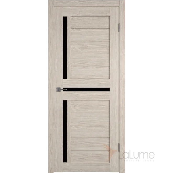Межкомнатная дверь Atum 16 CAPPUCCINO BLACK GLOSS