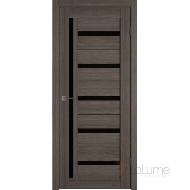Межкомнатная дверь Atum 18 GREY BLACK GLOSS