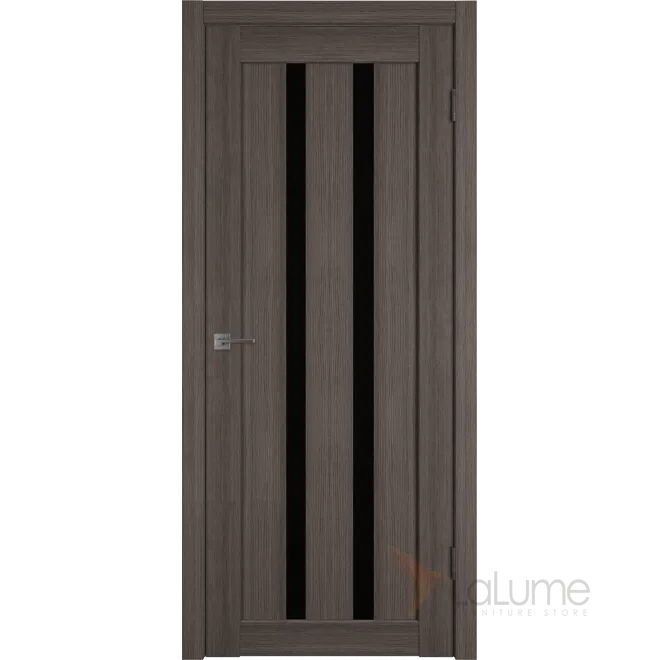 Межкомнатная дверь Atum 2 GREY BLACK GLOSS