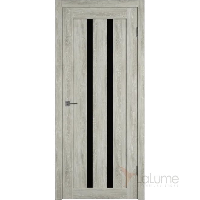 Межкомнатная дверь Atum 2 LIN VELLUM BLACK GLOSS