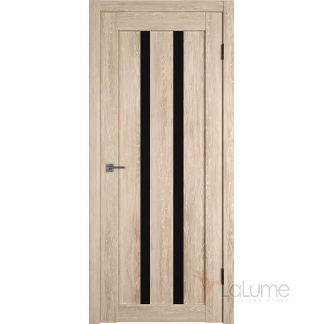 Межкомнатная дверь Atum 2 SAND VELLUM BLACK GLOSS