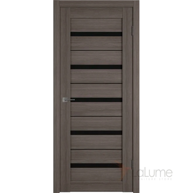 Межкомнатная дверь Atum AL 7 GREY BLACK GLOSS BM