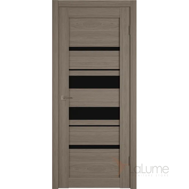 Межкомнатная дверь Atum PRO 29 BRUN OAK BLACK GLOSS
