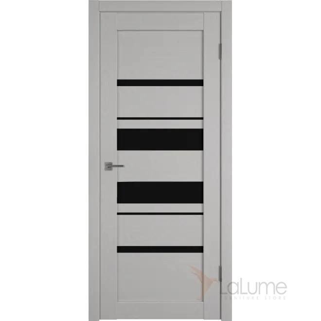 Межкомнатная дверь Atum PRO 29 GRIZ SOFT BLACK GLOSS
