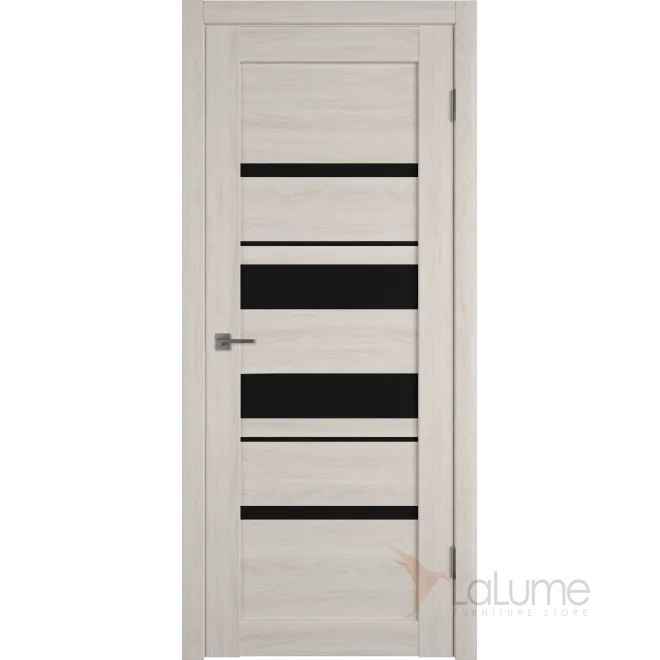 Межкомнатная дверь Atum PRO 29 SCANSOM OAK BLACK GLOSS