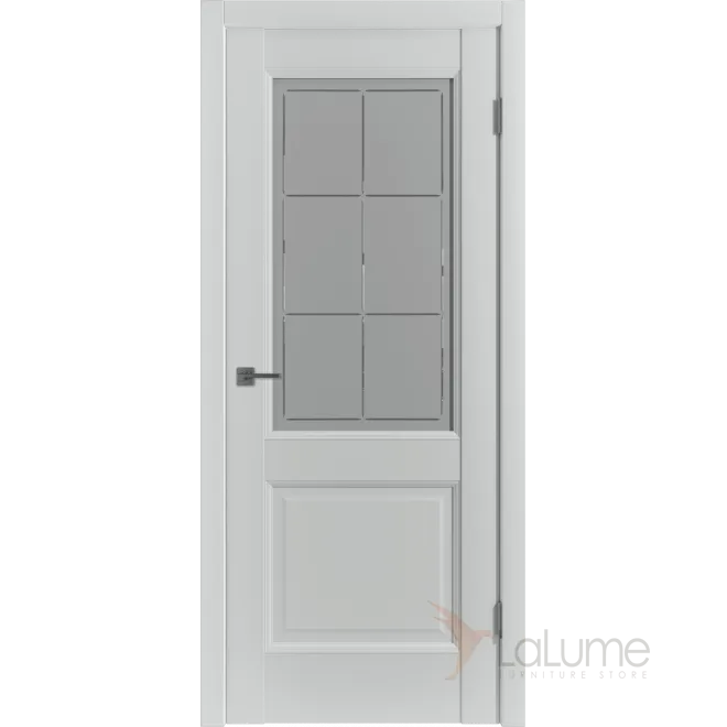 Межкомнатная дверь EMALEX 2 EMALEX STEEL CRYSTAL CLOUD