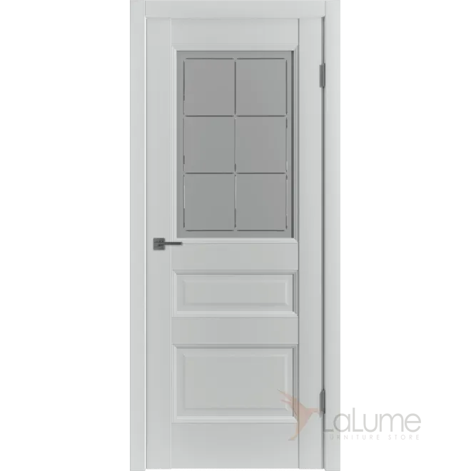 Межкомнатная дверь EMALEX 3 EMALEX STEEL CRYSTAL CLOUD