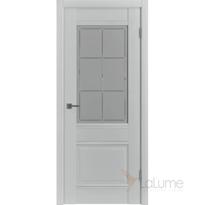 Межкомнатная дверь EMALEX C2 EMALEX STEEL CRYSTAL CLOUD