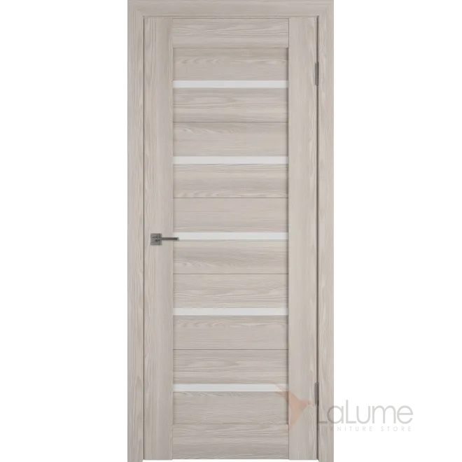 Межкомнатная дверь LINE 1 CAPPUCCINO P WHITE CLOUD