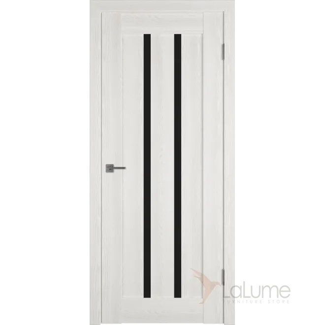 Межкомнатная дверь LINE 2 BIANCO P BLACK GLOSS