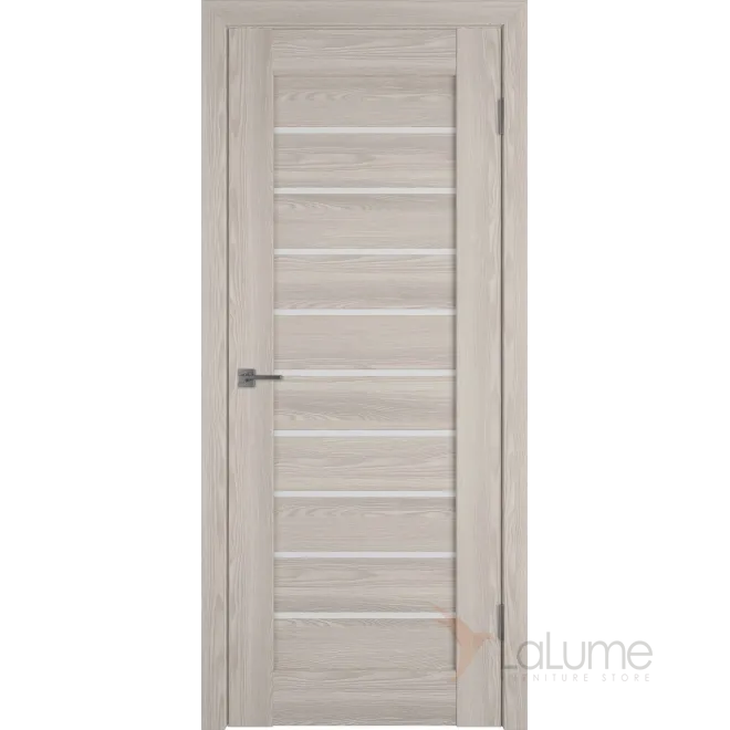 Межкомнатная дверь LINE 3 CAPPUCCINO P WHITE CLOUD