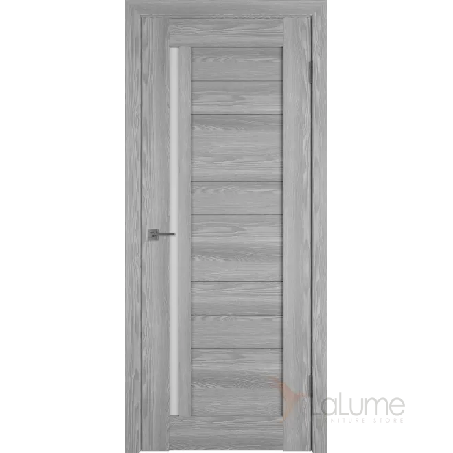 Межкомнатная дверь LINE 9 GREY P WHITE CLOUD