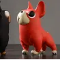 Дизайнерская работа статуэтка из ПВХ Fat Dog
