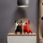Дизайнерская работа статуэтка из ПВХ Fat Dog