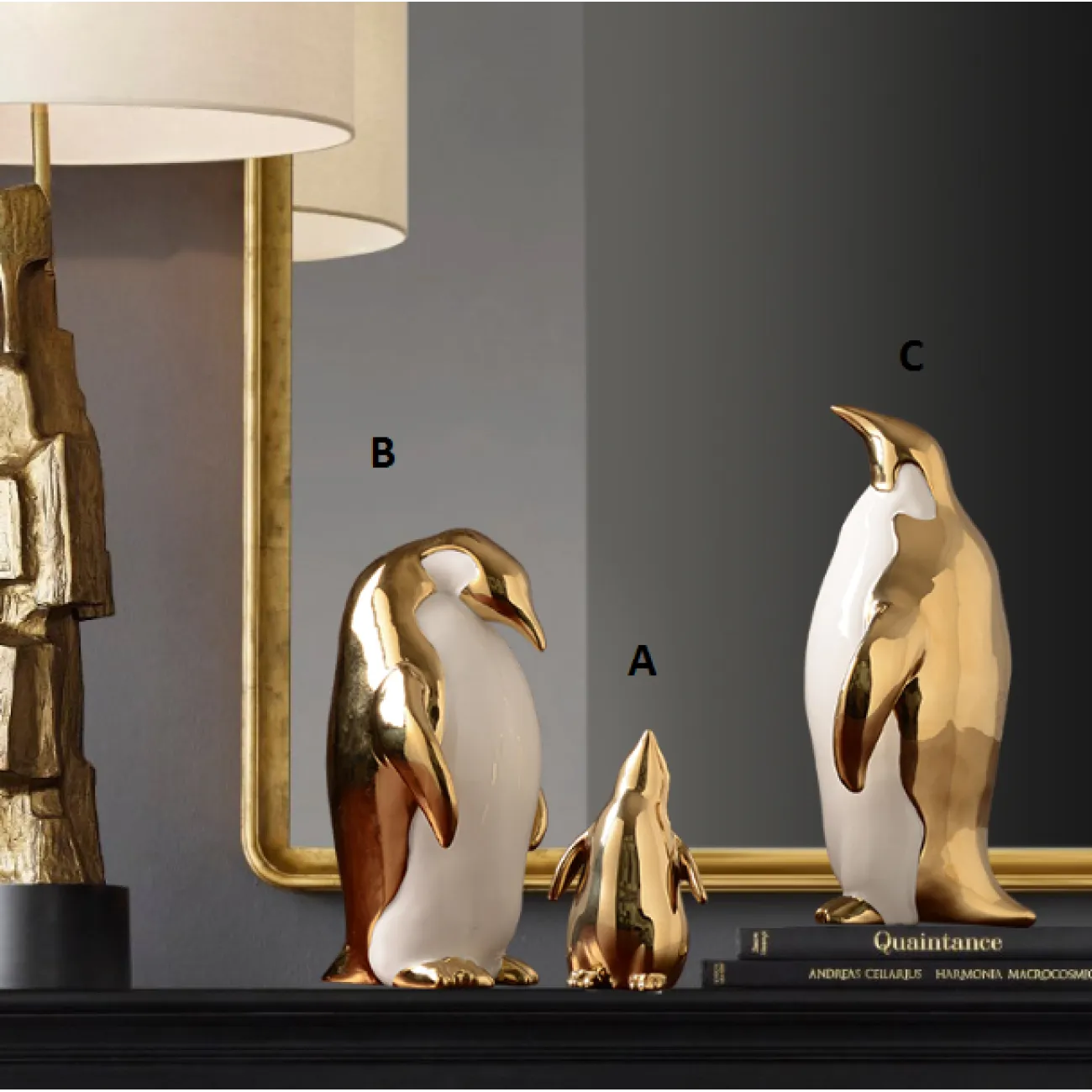 Керамическая статуэтка пингвин Alik