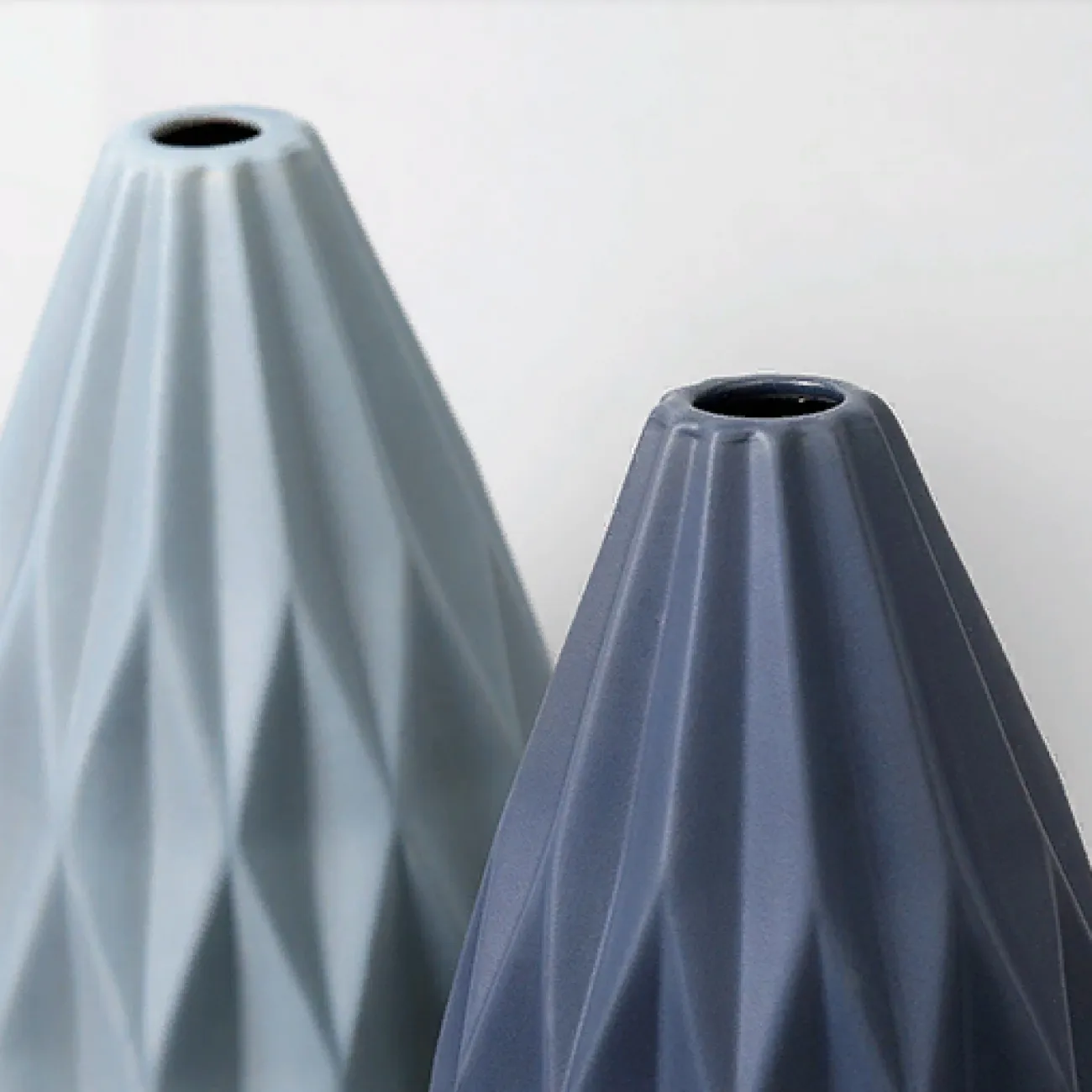 Керамическая ваза в скандинавском стиле Rhombus