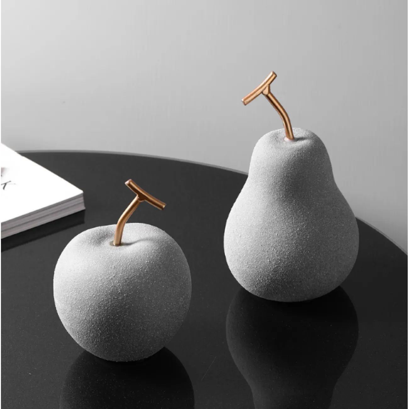 Скандинавское украшение из керамики яблоко и груша Vitamins